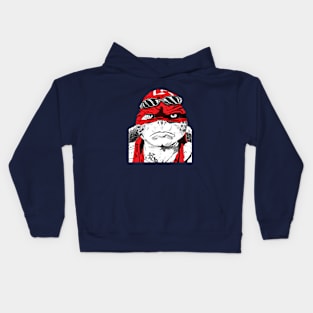 Red Raphael Kids Hoodie